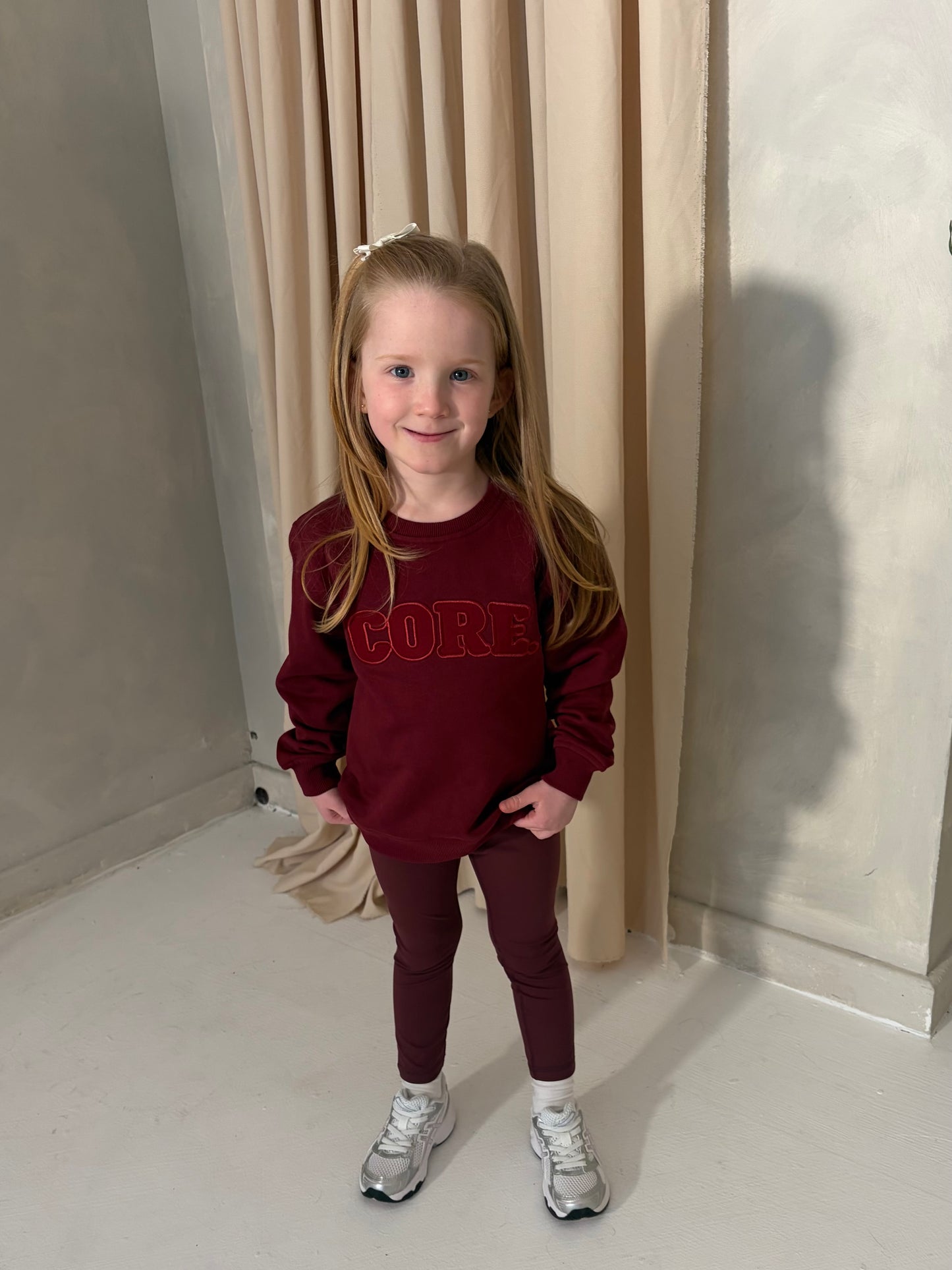 Mini CORE Legging - Burgandy