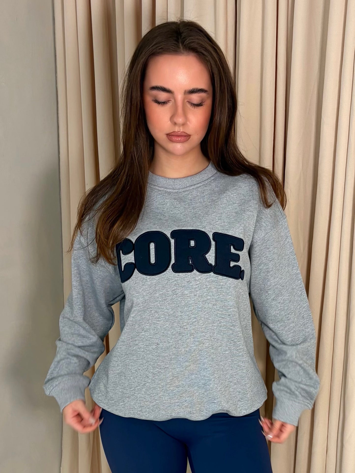 CORE. Oversized Sweatshirt– Grey