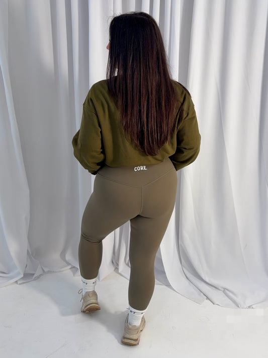 CORE Sculpt High-Waist Legging - Khaki