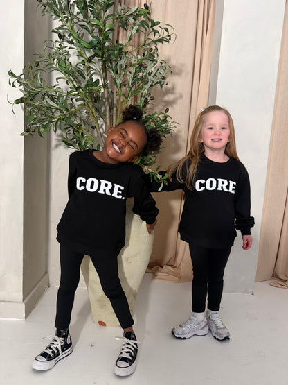 Mini CORE Sweatshirt– Black