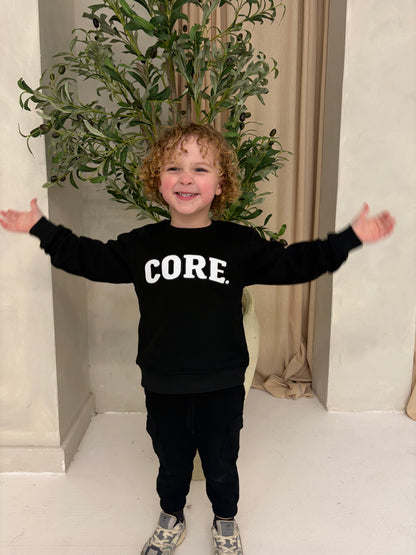 Mini CORE Sweatshirt– Black