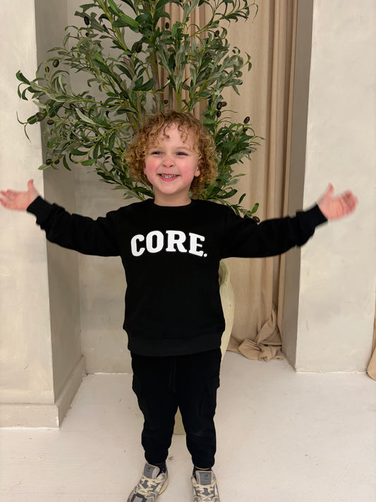 Mini CORE Sweatshirt– Black