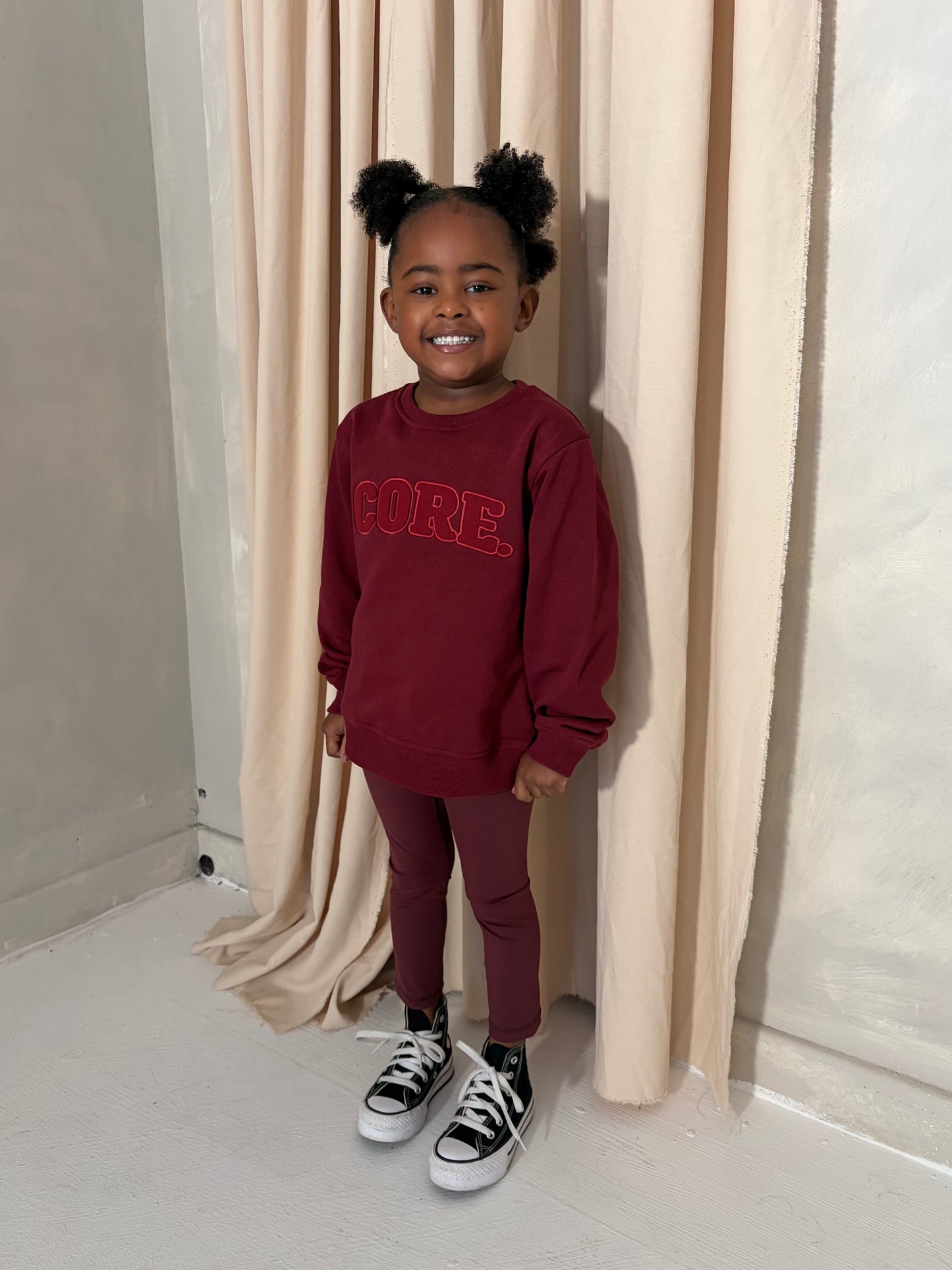 Mini CORE Legging - Burgandy