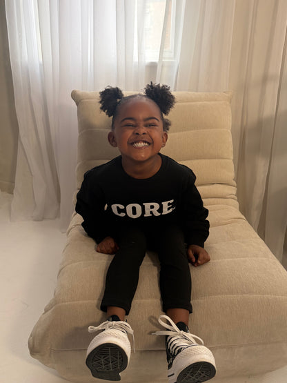 Mini CORE Sweatshirt– Black